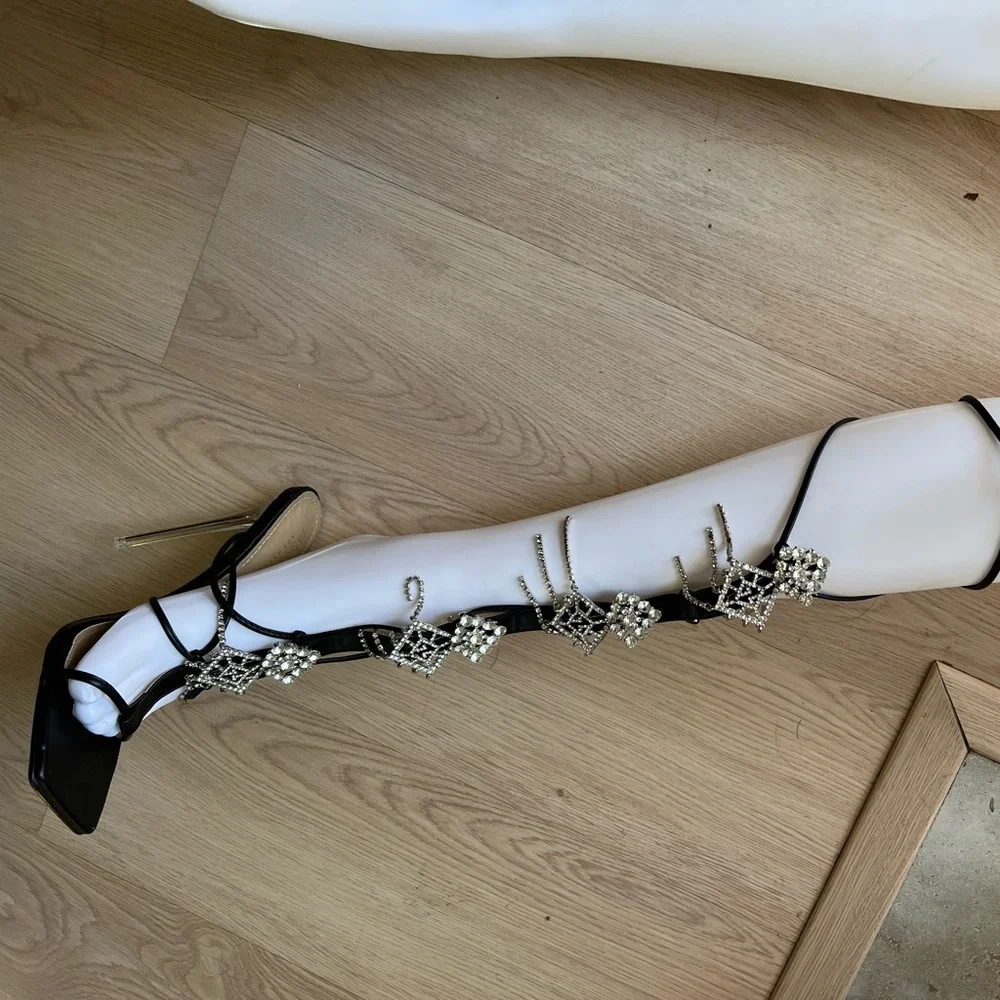 Diamond heel lace up - Picture 1 of 4